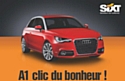 L'A1 en location chez Sixt