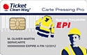 Carte EPI de Ticket Clean Way