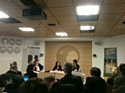 De gauche à droite : Jeam-Marc Lagoutte, directeur général du système d'information de Danone; Myriam Cohen-Welgryn, directrice générale Nature de Danone et Nicolas Sekkaki, directeur général de SAP en France
