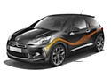 La Citroën DS3 flanquée du logo et des couleurs Orange