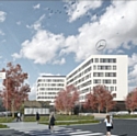 Le  futur campus de Mercedes-Benz France à Montigny-le-Bretonneux (78)