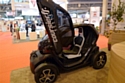 La Renault Twizy de Coursier.fr présentée sur le salon Bureaux Expo