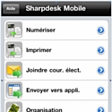 Sharp lance Sharpdesk Mobile, sa nouvelle application dédiée à l'impression et la numérisation mobile