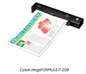 Le scanner portable Canon imageFORMULA P-208.