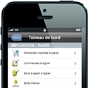 L'application mobile Oxa.Mobility permet de piloter le process achats depuis un smartphone ou une tablette