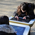 La table Play , au Square du Temple (Paris 3<sup>e</sup>).