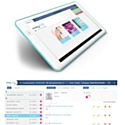 L'application sur tablette numérique easy·tab est destinée aux établissements médico-sociaux.