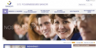 Sanofi lance son site internet fournisseurs