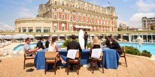 Hôtel du Palais : Un séminaire relaxant sur la côte basque