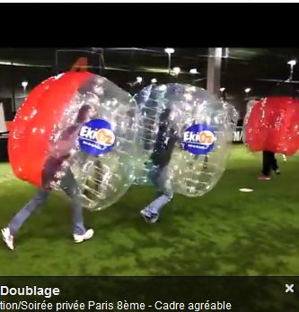 MICE: Le Bubble foot, une activité de team building originale