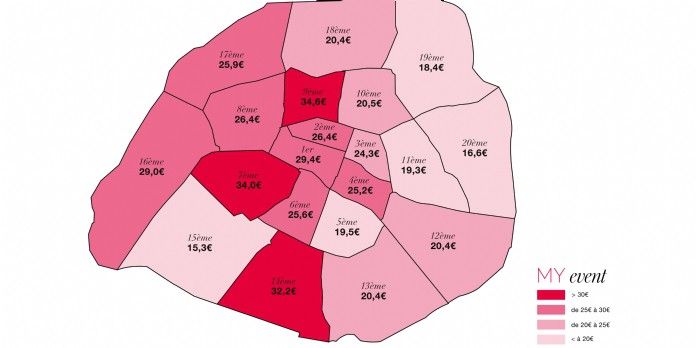 Quel tarif pour la location d'un lieu événementiel à Paris?