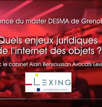 Quels sont les enjeux juridiques de l'internet des objets?