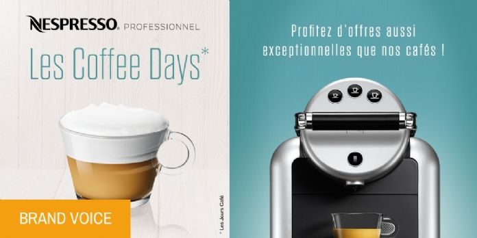 Le café à son sommet avec Nespresso Professionnel