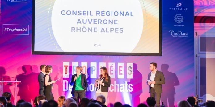 Trophées Décision Achats / CNA 2019: Le Conseil régional Auvergne-Rhône-Alpes remporte la catégorie 'RSE'