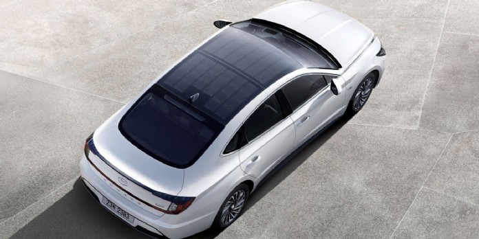 Hyundai lance un véhicule avec système de charge solaire