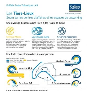 Workplace : Centres d'affaires, espaces de coworking: les tiers-lieux poursuivent leur essor