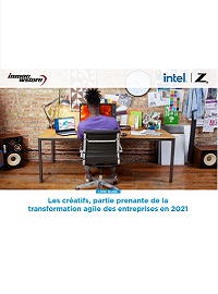 Couverture Les créatifs, partie prenante de la transformation agile des entreprises en 2021