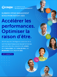 Couverture BSM Benchmark report 2023 : 20 KPI pour une performance optimale des dépenses