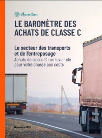 Baromètre des achats de classe C - Secteur de l’entreposage et du transport 