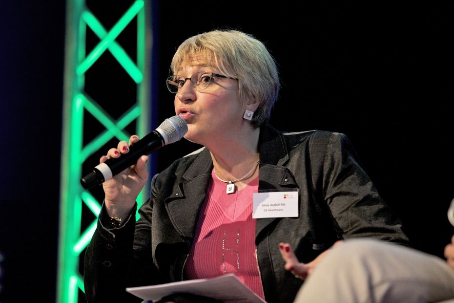 Aline Aubertin, directrice des achats EMEA de GE Medical Systems